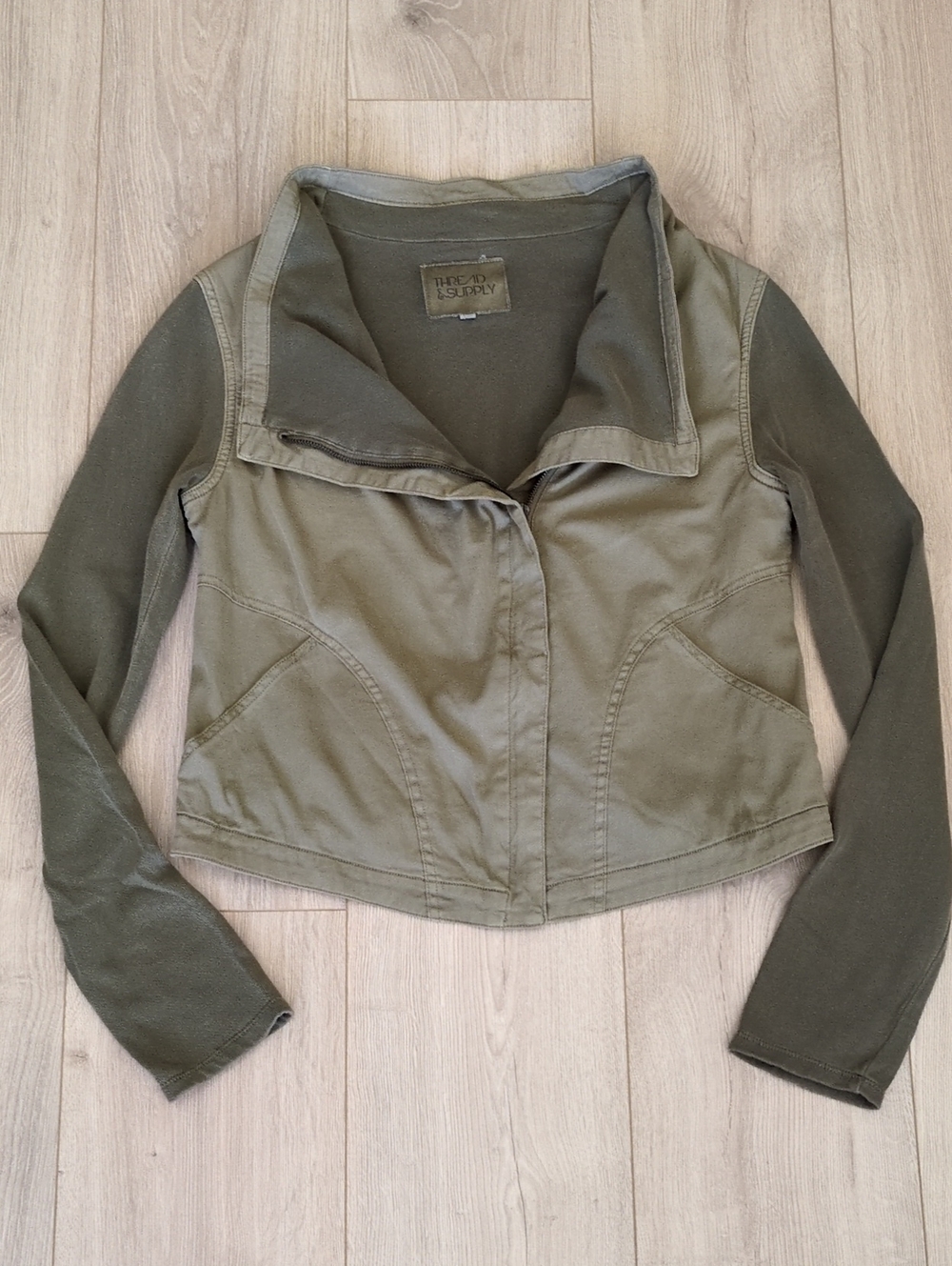 Thread & Supply Olive Green Utility Jacket